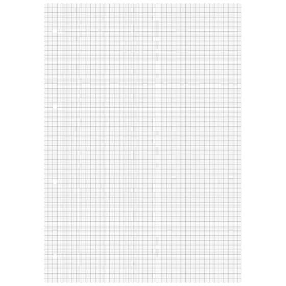 Briefblock „Dicker Block“ gelocht | A4, Lineatur 22, 100 Blatt, rot