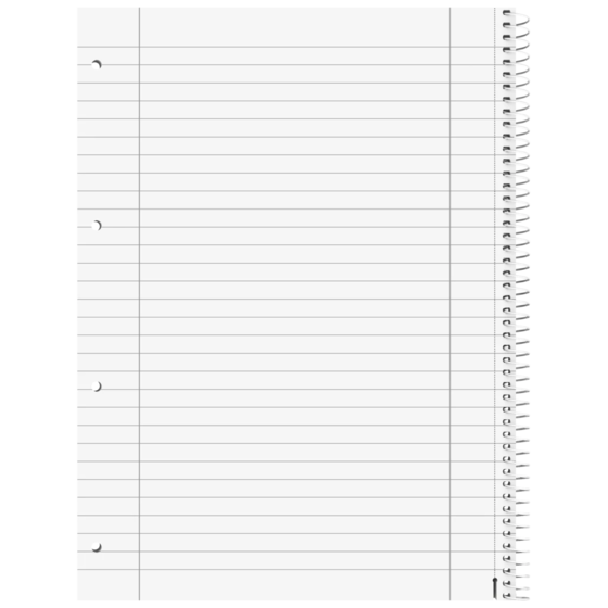Collegeblock Student Linkshänder | A4, Lineatur 27, 80 Blatt, blau