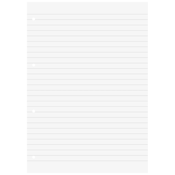 Briefblock „Dicker Block“ gelocht | A4, Lineatur 21, 100 Blatt, rot