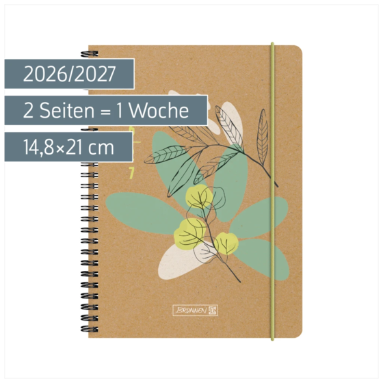 Schülerkalender 2026/2027 „Sprout“ | A5, Papier