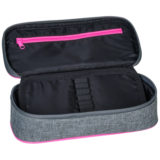 Schlampermäppchen „Stone“ | 1 Klappe(n), neonpink