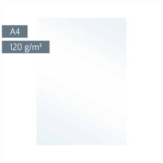 Multifunktionspapier Universalpapier | A4, 120 g/m², perlweiß, 35 Blatt