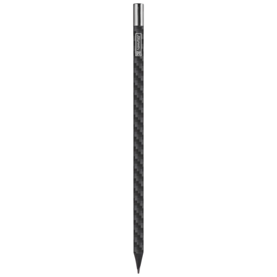 Bleistift „Magnetic Carbon“ | HB, rund, schwarz/silber