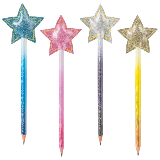 Bleistift „Star“ | HB, rund, sortiert