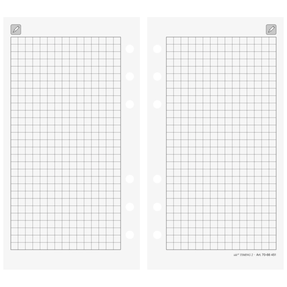 Notizen Timing 2 | 9,3×17,2 cm