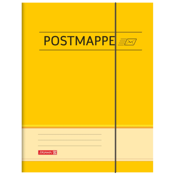 Postmappe | A4, Füllhöhe: 16 mm, gelb