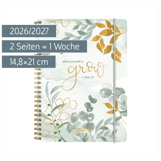 Schülerkalender 2026/2027 „Bloom“ | A5, Kunststoff