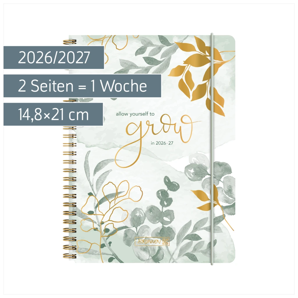 Schülerkalender 2026/2027 „Bloom“ | A5, Kunststoff