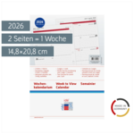 Wochenkalendarium Timing 1 2026 | A5