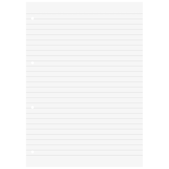 Briefblock „BRUNNEN-Block“ gelocht | A4, Lineatur 21, 50 Blatt, blau