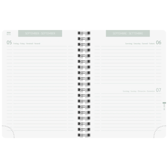 Schülerkalender 2026/2027 „Sprout“ | A6, Papier