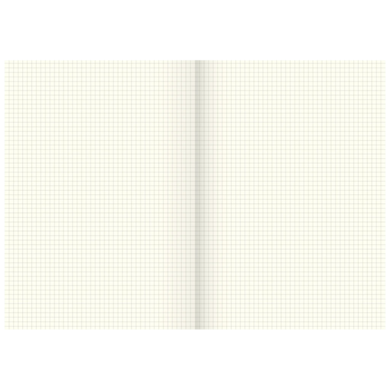 Geschäftsbuch | A4, 192 Seiten, kariert, Karton, dunkelgrau