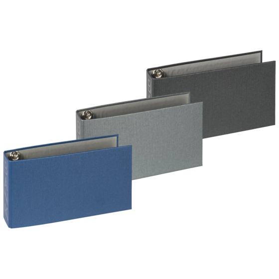 Bankordner Metallico | 2-Bügel-Reiß-Mechanik, Ø 30 mm, sortiert