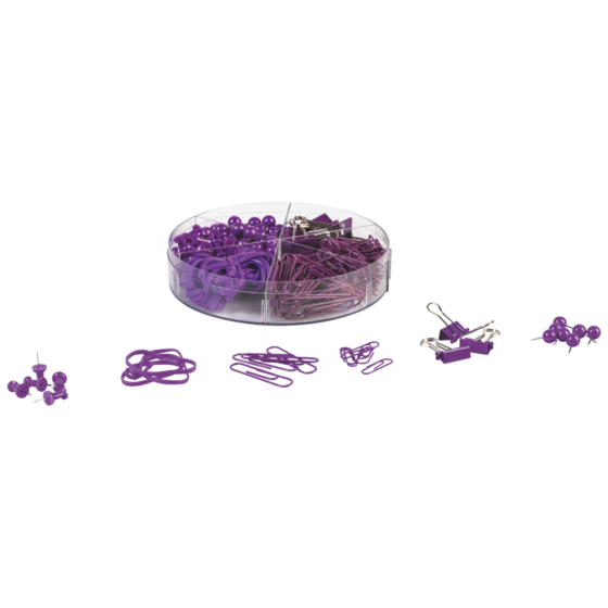 Büromaterial-Set Colour Code 220-teilig | purple