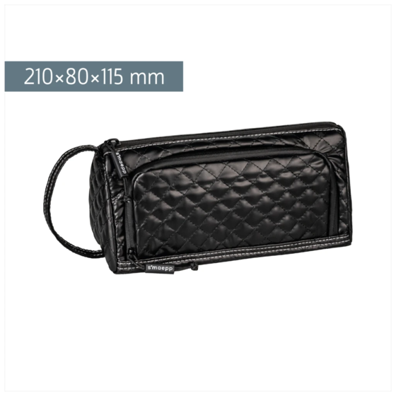 Schlampermäppchen s'maepp L „Puffy Bag“ | schwarz