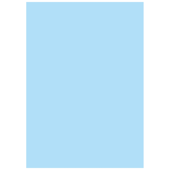 Multifunktionspapier Universalpapier | A4, 160 g/m², hellblau, 25 Blatt