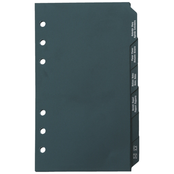 Kalender-Register FILIUS | schwarz