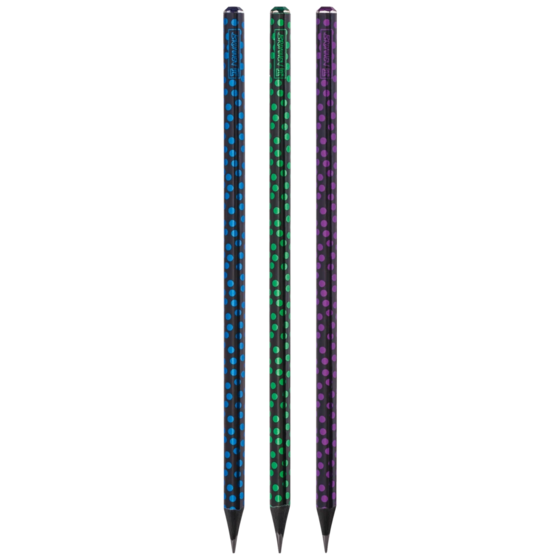 Bleistift „Diamonds“ | HB, rund, sortiert
