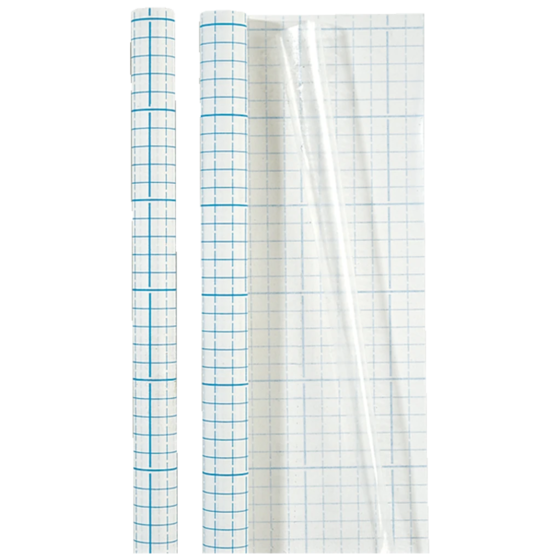 Bucheinbandfolie | 450 mm × 1,8 m, selbstklebend, transparent