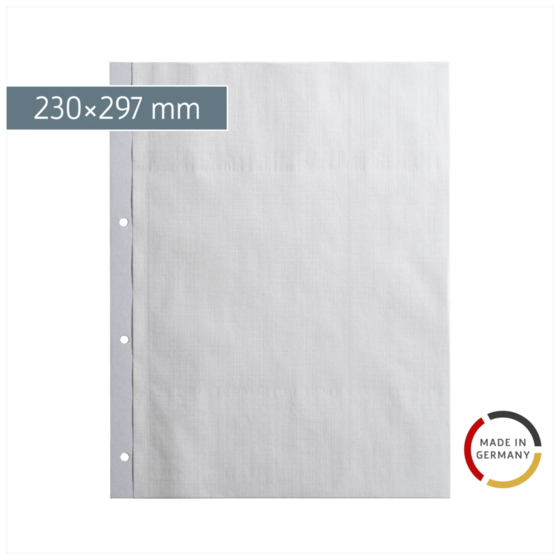 Fotoeinlageblatt | 230×297 mm, weiß, 10 Blatt