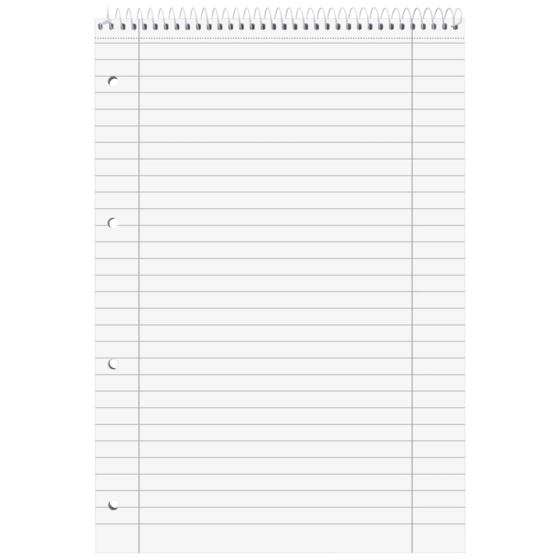 Collegeblock Student Spirale oben | A4, Lineatur 27, 80 Blatt, blau