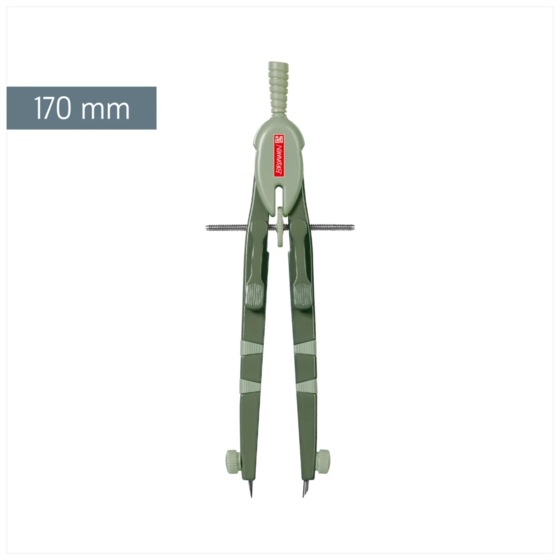 Schnellverstellzirkel Peak 4 Colour Code | Ø 370 mm, olive