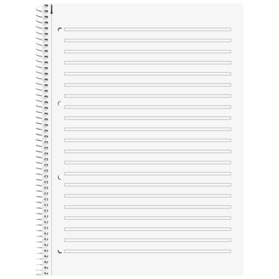 Collegeblock Premium | A4, Lineatur 3, 40 Blatt, grün