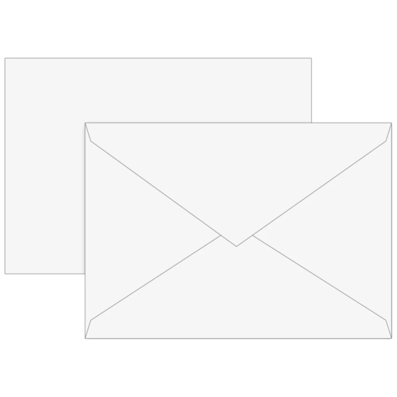 Briefumschläge Universalpapier | B6, 80 g/m², weiß, 10 Stück
