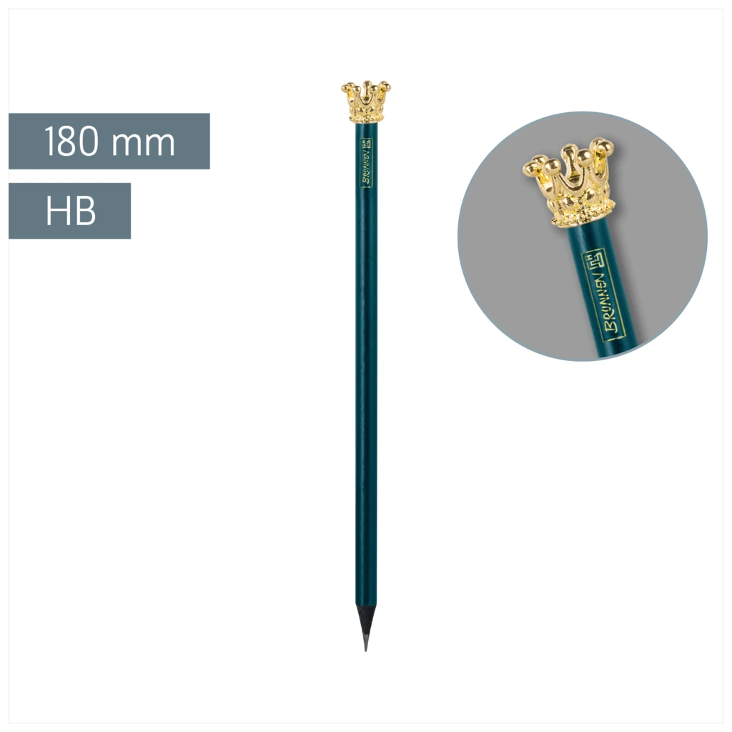 Bleistift „Krone“ Colour Code | HB, rund, denim