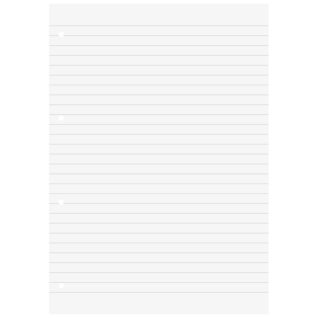 Briefblock „BRUNNEN Block“ gelocht | A4, Lineatur 21, 50 Blatt, blau