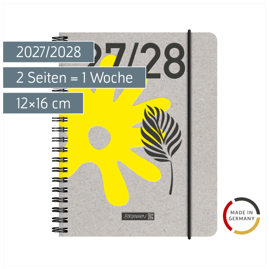 Schülerkalender 2027/2028 „Shine“ | A6, Karton