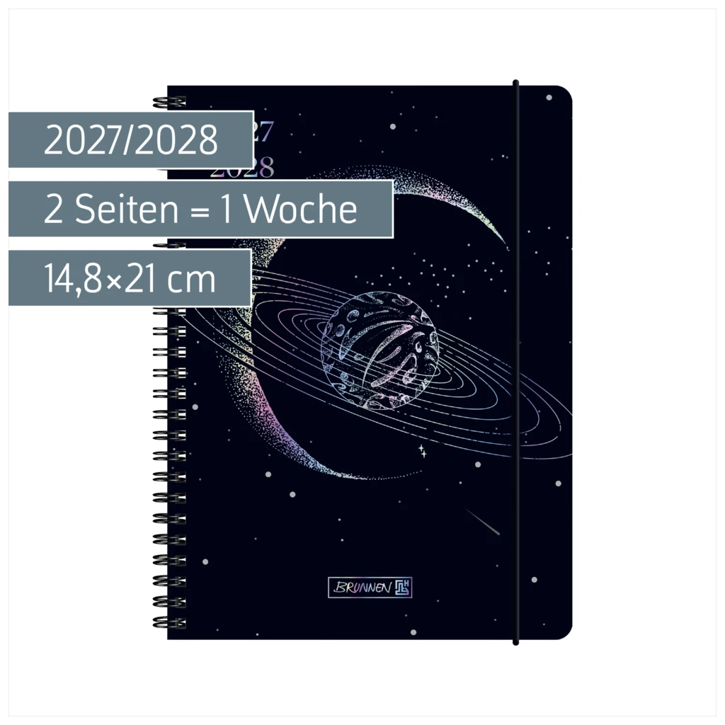 Schülerkalender 2027/2028 „Planet“ | A5, Kunststoff
