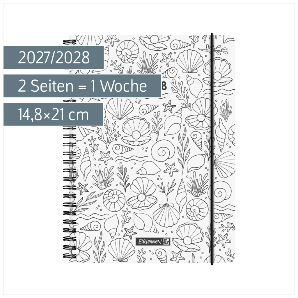 Schülerkalender 2027/2028 „ZENart“ | A5, Kunststoff