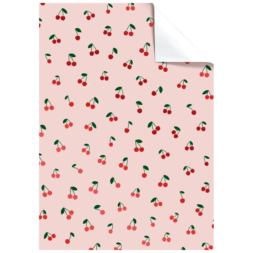 Geschenkpapier-Bogen „Ylvi“ | 50×70 cm, 76 g/m², rosa